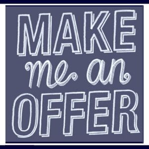 Please feel free to make a reasonable offer.